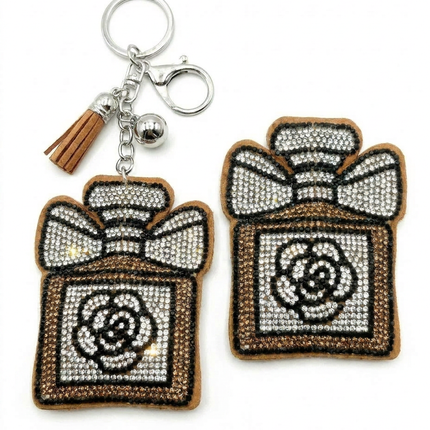 SUPERVALUECHOICE HCSESA00089 Fashion Perfume Bottle Keychain & Brooch