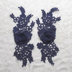 Navy / 1 pair (2-piece set)
