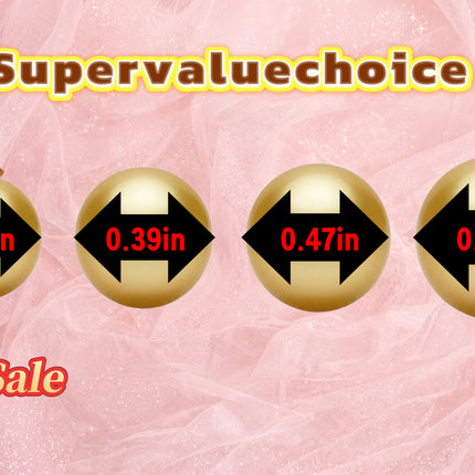 SUPERVALUECHOICE HCSEN00002 Multicolor Round Pearl Choker Necklace Classic Single Strand Beaded Necklace for Women Daily Wedding Jewelry