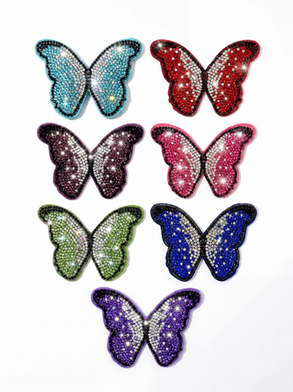 SUPERVALUECHOICE HCSESA00047 Bling Butterfly Brooch Pin & Keyring