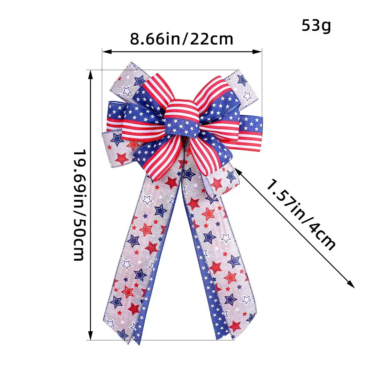 SUPERVALUECHOICE  HCSEYB00009 Star and Bow Patch
