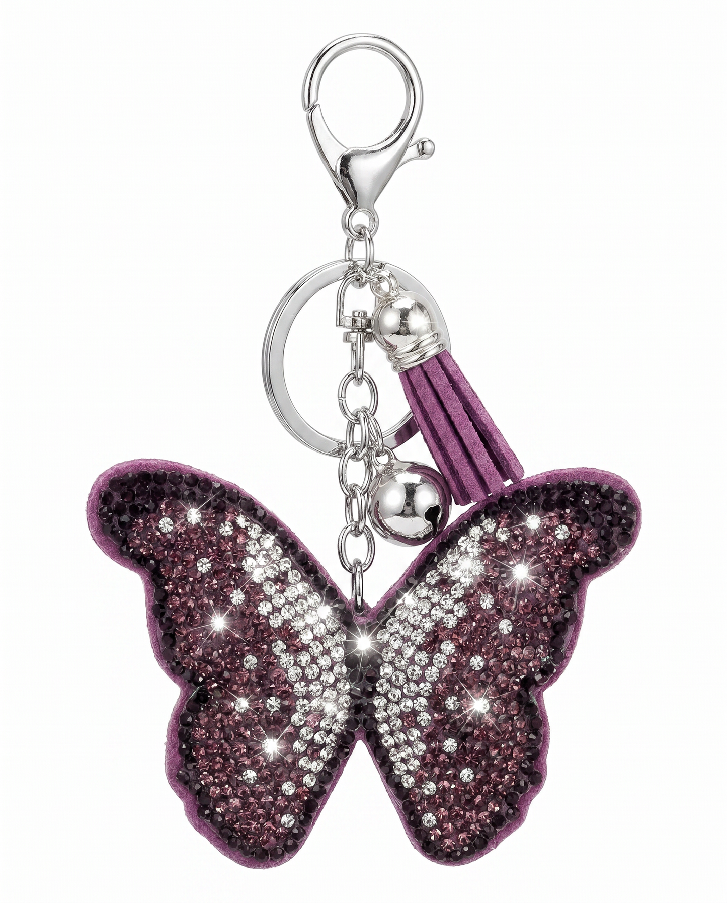 SUPERVALUECHOICE HCSESA00047 Bling Butterfly Brooch Pin & Keyring