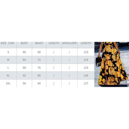 SVCD000034 Women's dress with printed floral corsets, low-cut waists, big swing halter tops