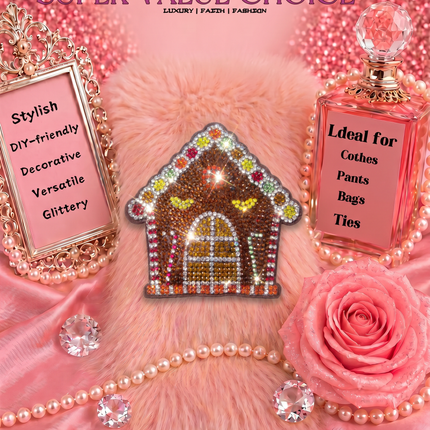 SUPERVALUECHOICE HCSESA00043 Crystal Christmas Series Keychain & Brooch