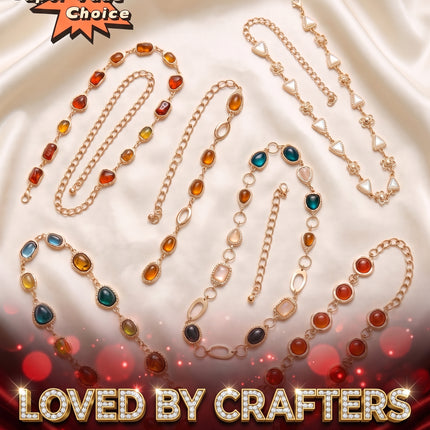 SUPERVALUECHOICE  CHRISTMAS HCSESD00003 Retro gemstone metal Chain