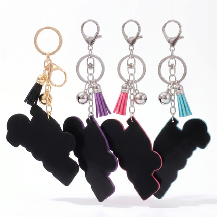 SUPERVALUECHOICE HCSESA00045 Sparkly Rhinestone The Queen Keychain&Brooch