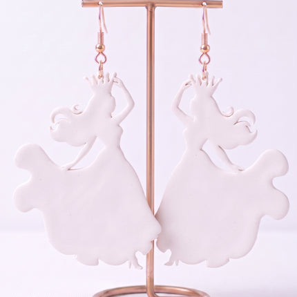 SUPERVALUECHOICE HCSEUB00013 DIY Paint Your Own Resin Earring Kit, 1 Pair with Gold Hooks