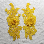Yellow / 1 pair (2-piece set)