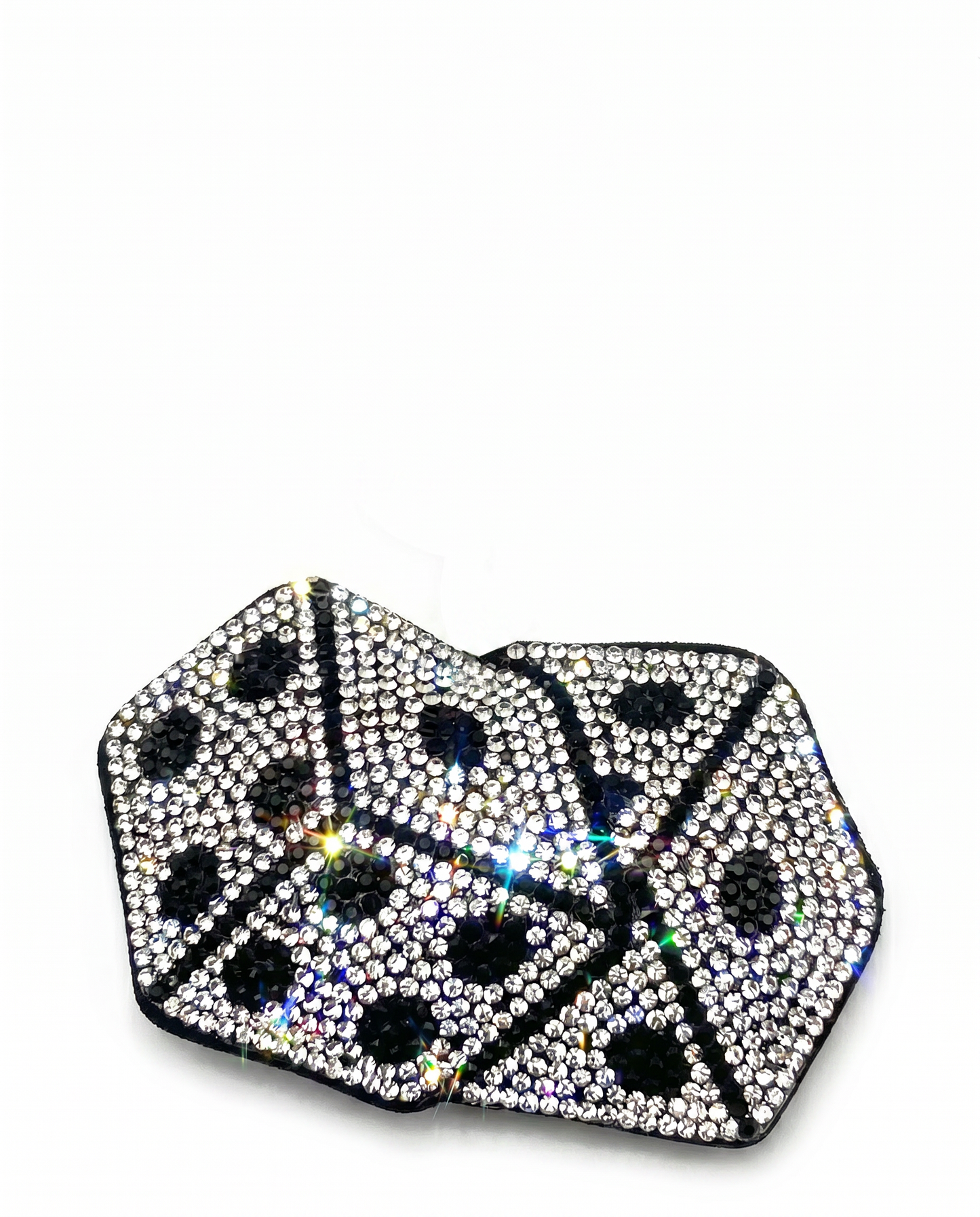 SUPERVALUECHOICE HCSESA00049 Crystal Dice Shape Keychain & Brooch
