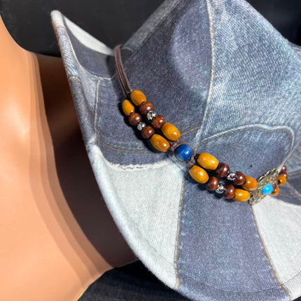 SUPERVALUECHOICE HCSEK00025 Vintage Western Adjustable Cowboy Hats Unisex