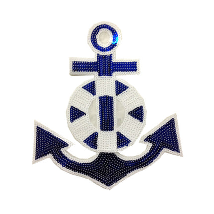 SUPERVALUECHOICE HCSEYC00034 Sequin Embroidered Clothing Patch 8.66''×9.45''