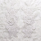 White / 1 pair (2-piece set)