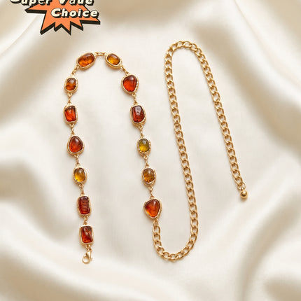 SUPERVALUECHOICE  CHRISTMAS HCSESD00003 Retro gemstone metal Chain