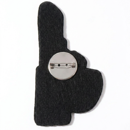 SUPERVALUECHOICE HCSESA00088 Fashion Lipstick Lips Brooch & Keyring