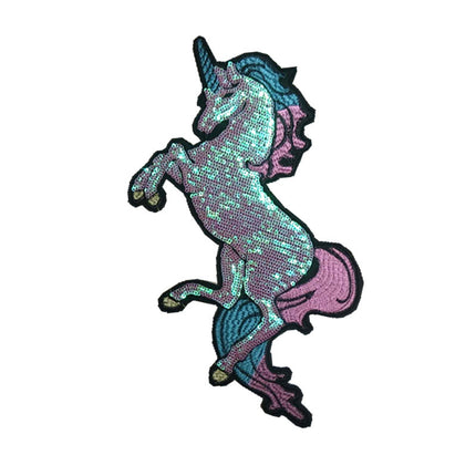 SUPERVALUECHOICE HCSEYC00033 Sequin Embroidered Clothing Patch 5.91''×11.42''