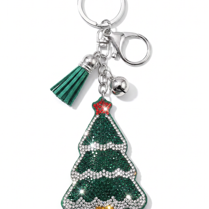 SUPERVALUECHOICE HCSESA00043 Crystal Christmas Series Keychain & Brooch