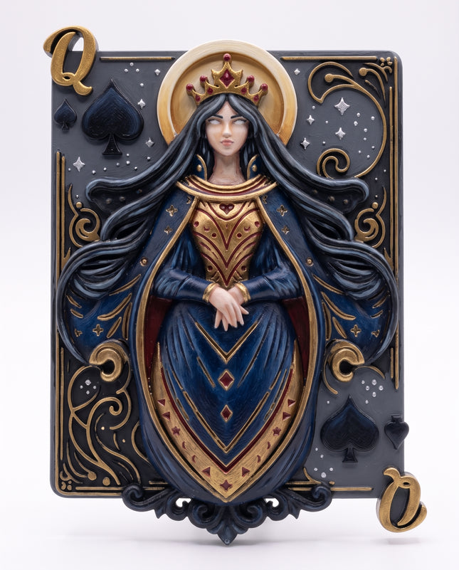 SUPERVALUECHOICE HCSEUA00159 Z-DIY Paintable 3D Resin Face Figurine | Blank Unpainted Craft for Custom Coloring & Decor