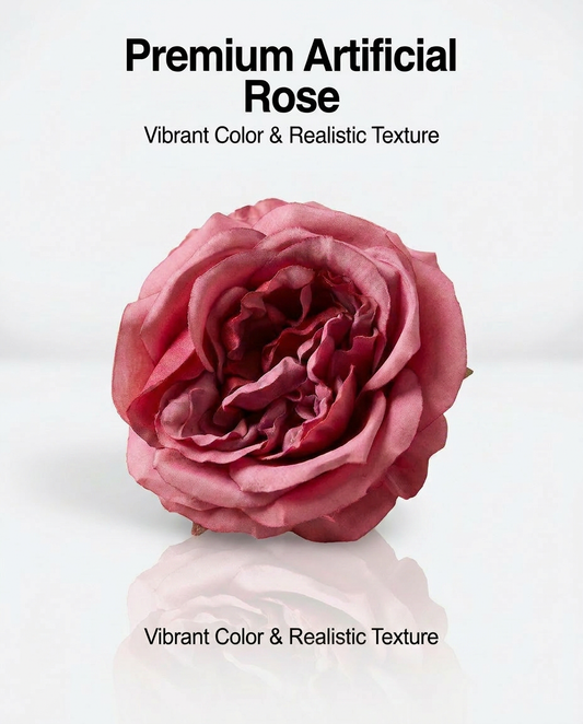 SUPERVALUECHOICE HCSERA00005 Fabric Rose Flower Appliques | DIY Handcraft Patches for Clothes, Hats & Brooch DIY