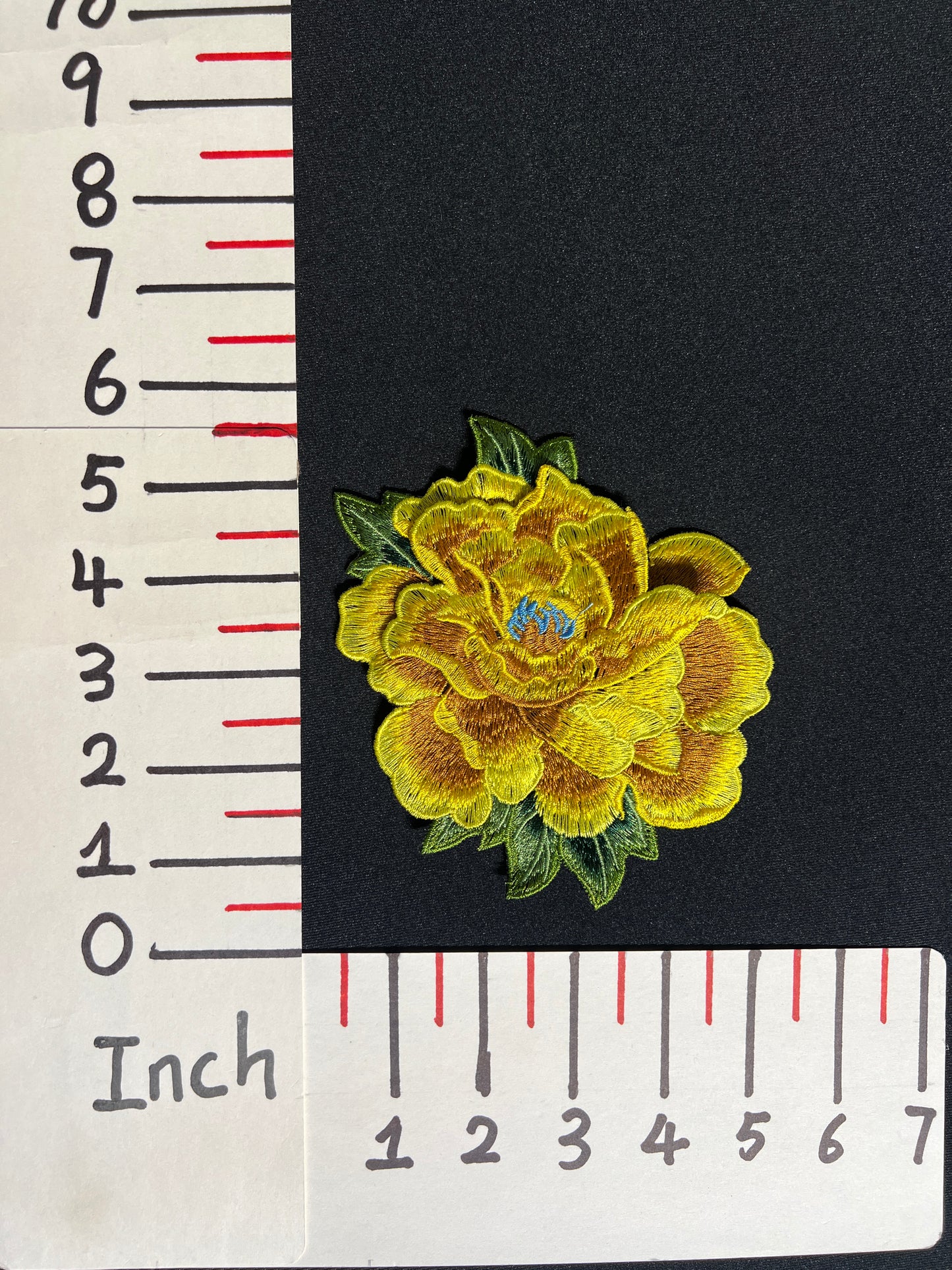 SUPERVALUECHOICE HCSEYB00065 Floral Embroidered Fabric Patches 5.11'' X 5.9''