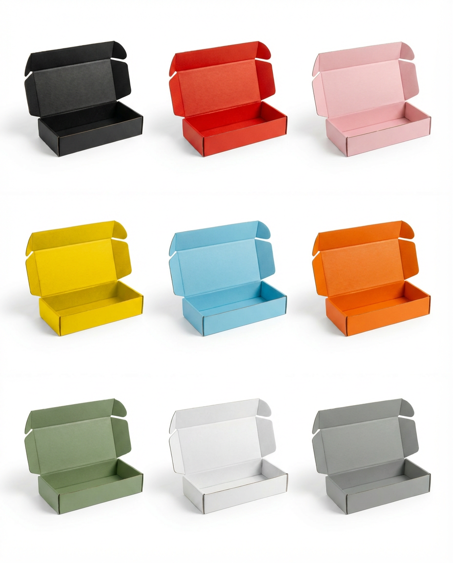 SUPERVALUECHOICE HCSEIA00001 Minimalist Gift Box | Versatile Packaging, Perfect with Raffia Filler