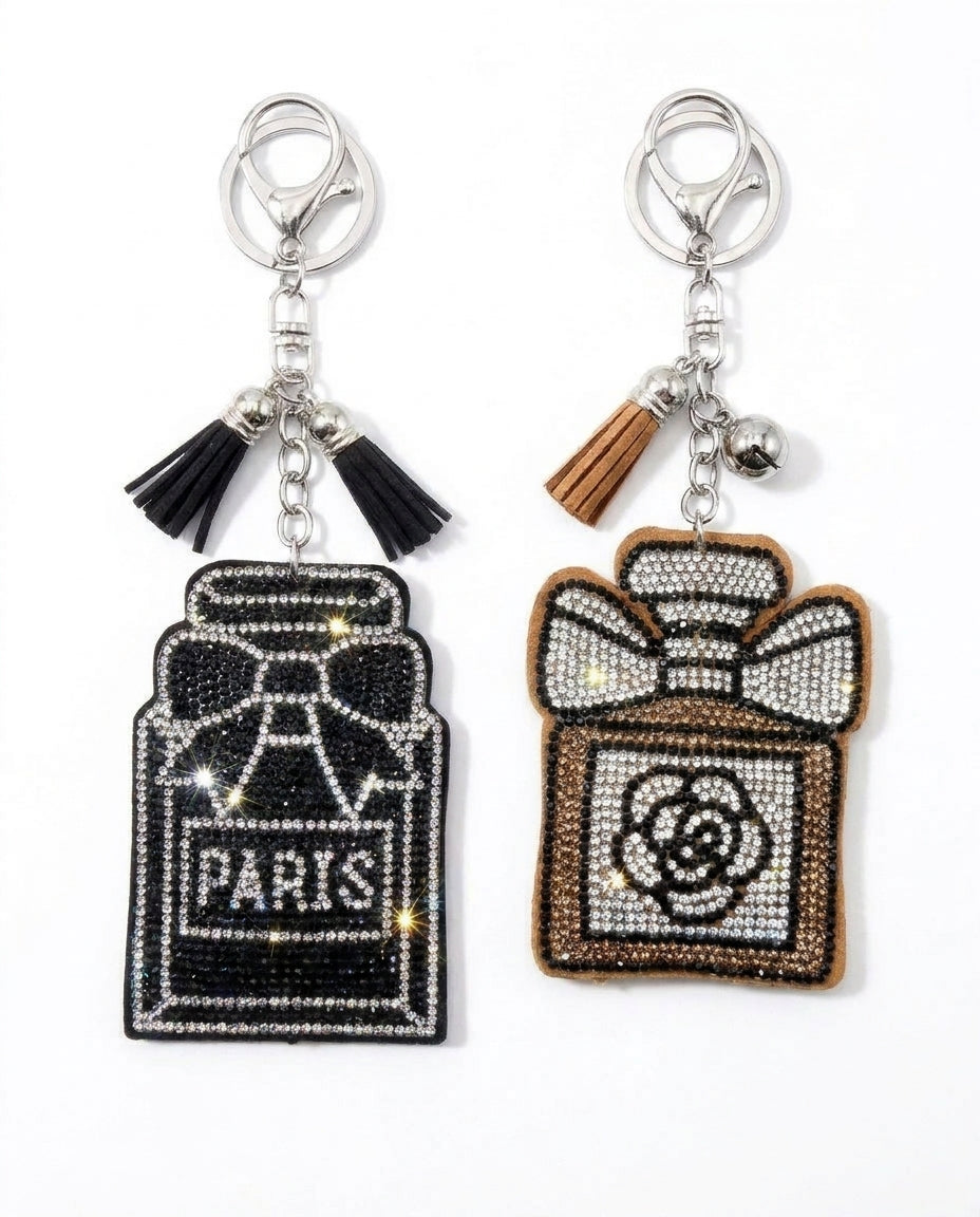 SUPERVALUECHOICE HCSESA00089 Fashion Perfume Bottle Keychain & Brooch