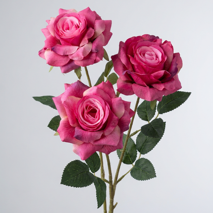 SUPERVALUECHOICE HCSERA00005 Fabric Rose Flower Appliques | DIY Handcraft Patches for Clothes, Hats & Brooch DIY