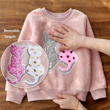 SUPERVALUECHOICE HCSEYC00035 Sequin Embroidered Clothing Patch 7.09''×8.27''