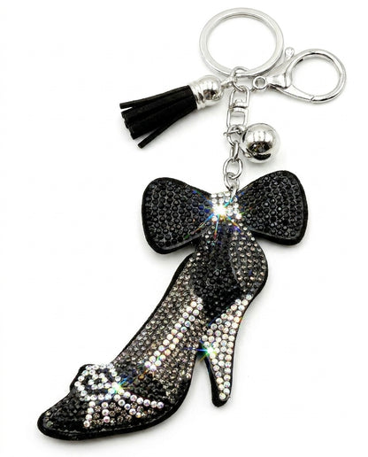 SUPERVALUECHOICE HCSESA00077 Fashion High Heel Rhinestone Keychain&Brooch
