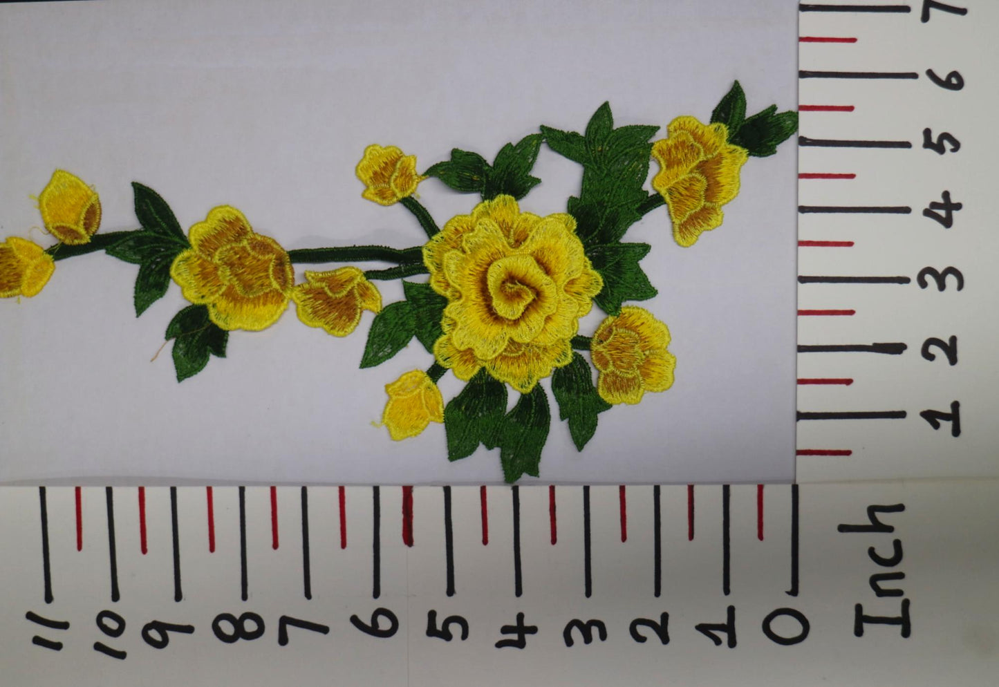 SUPERVALUECHOICE HCSEYB00038 3D Floral Embroidered Fabric Patches