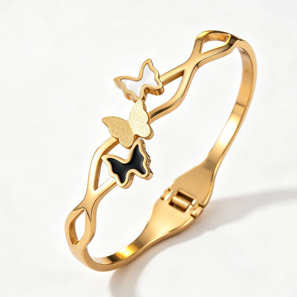 SUPERVALUECHOICE HCSEX00050 Three Butterflies Bracelet