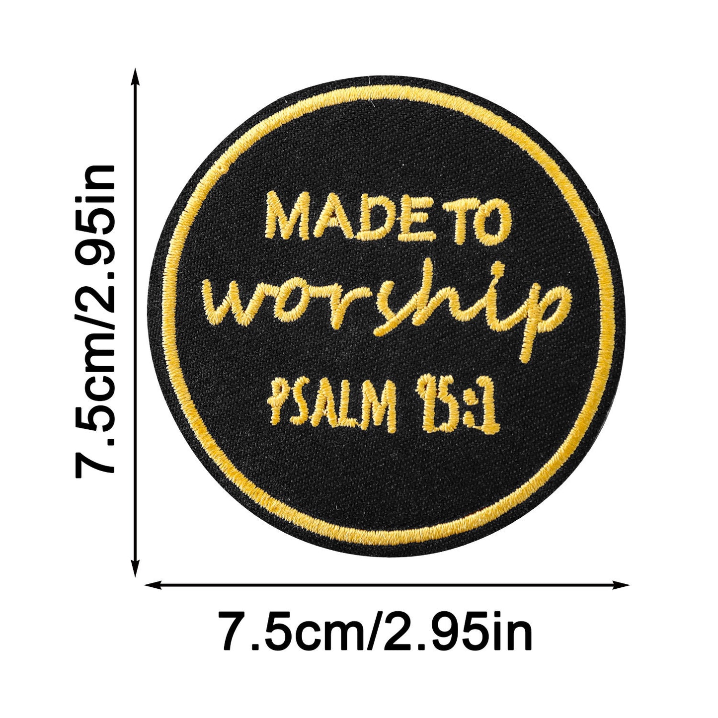 SUPERVALUECHOICE HCSEYSB00111 13Pcs Funny Inspirational Slogan Embroidered Iron On Patches Clothing DIY Decor Appliques