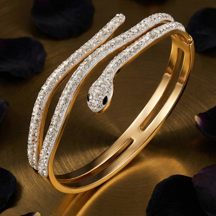SUPÊR VÃLUE CHOICE HCSEX00013 Diamond-encrusted snake bracelet