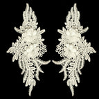 White / 1 pair (2-piece set)