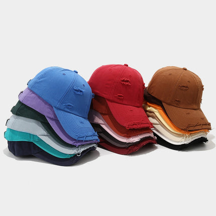 SUPERVALUECHOICE HCSEK00043 Vintage Distressed Cotton Baseball Cap