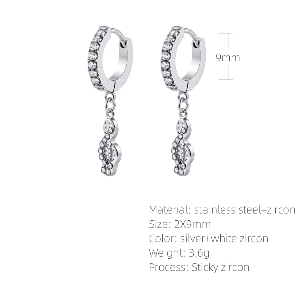 SUPERVALUECHOICE HCSETA00031  Music Note Earrings