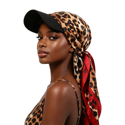SUPERVALUECHOICE HCSEK00057 Women's Satin Scarf Baseball Cap