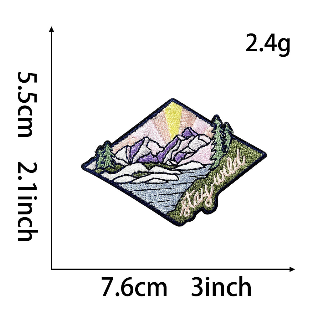 SUPERVALUECHOICE HCSEYB00016 Street Style Embroidered Patch