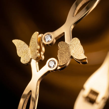 SUPÊR VÃLUE CHOICE HCSEX00022 Two butterfly bracelets