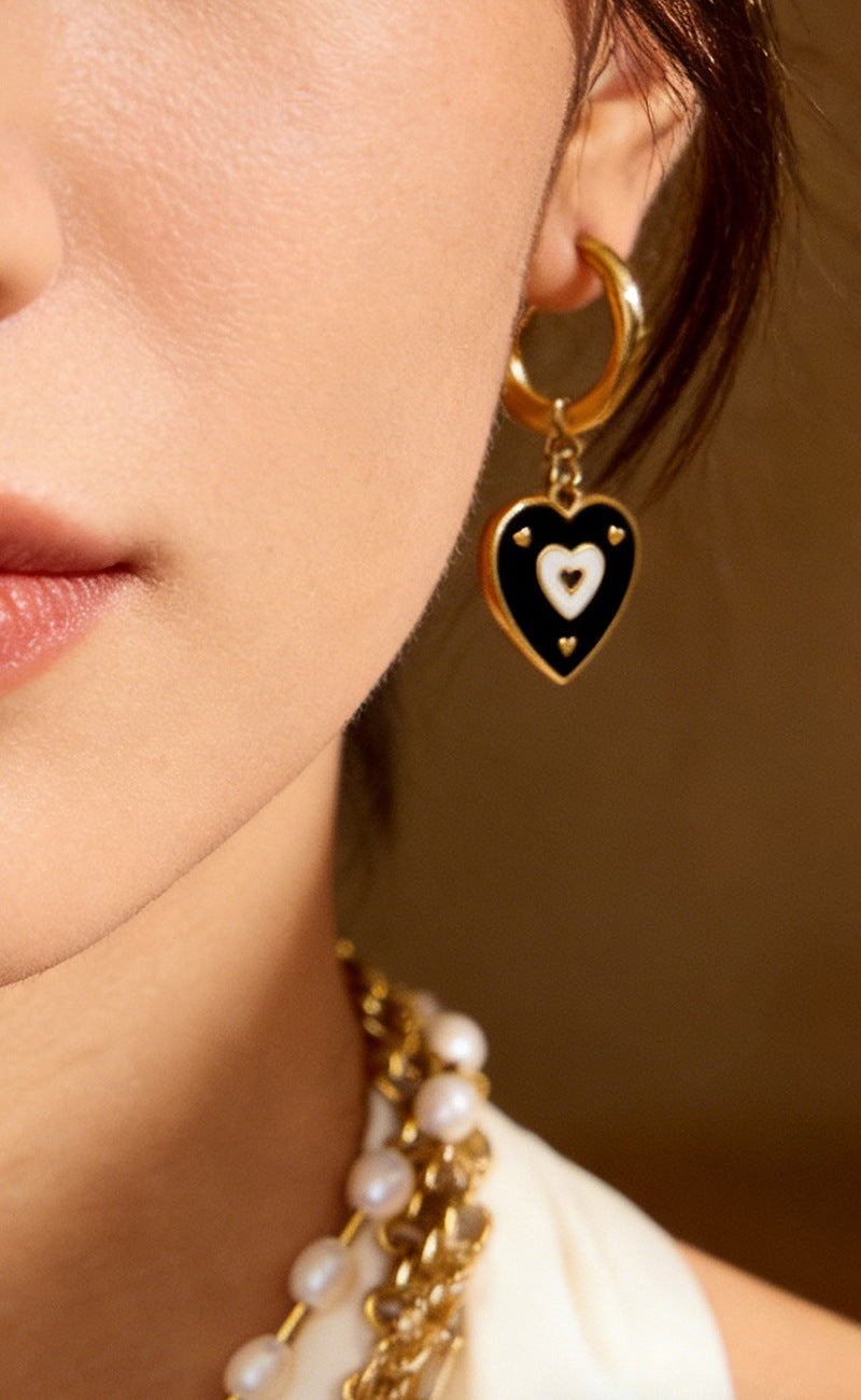 SUPERVALUECHOICE HCSETA00028 Heart-Shaped Earrings