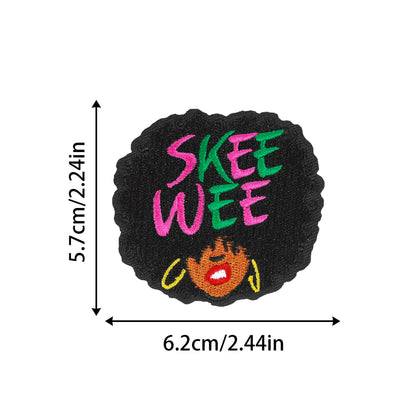 SUPERVALUECHOICE HCSEYSB00110 16Pcs AKA 1908 Themed Green Pink Embroidered Iron On Patches Clothing DIY Appliques