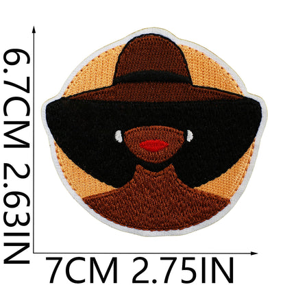 SUPERVALUECHOICE HCSEYB00012 Black Girl Magic Embroidered Fabric Patch