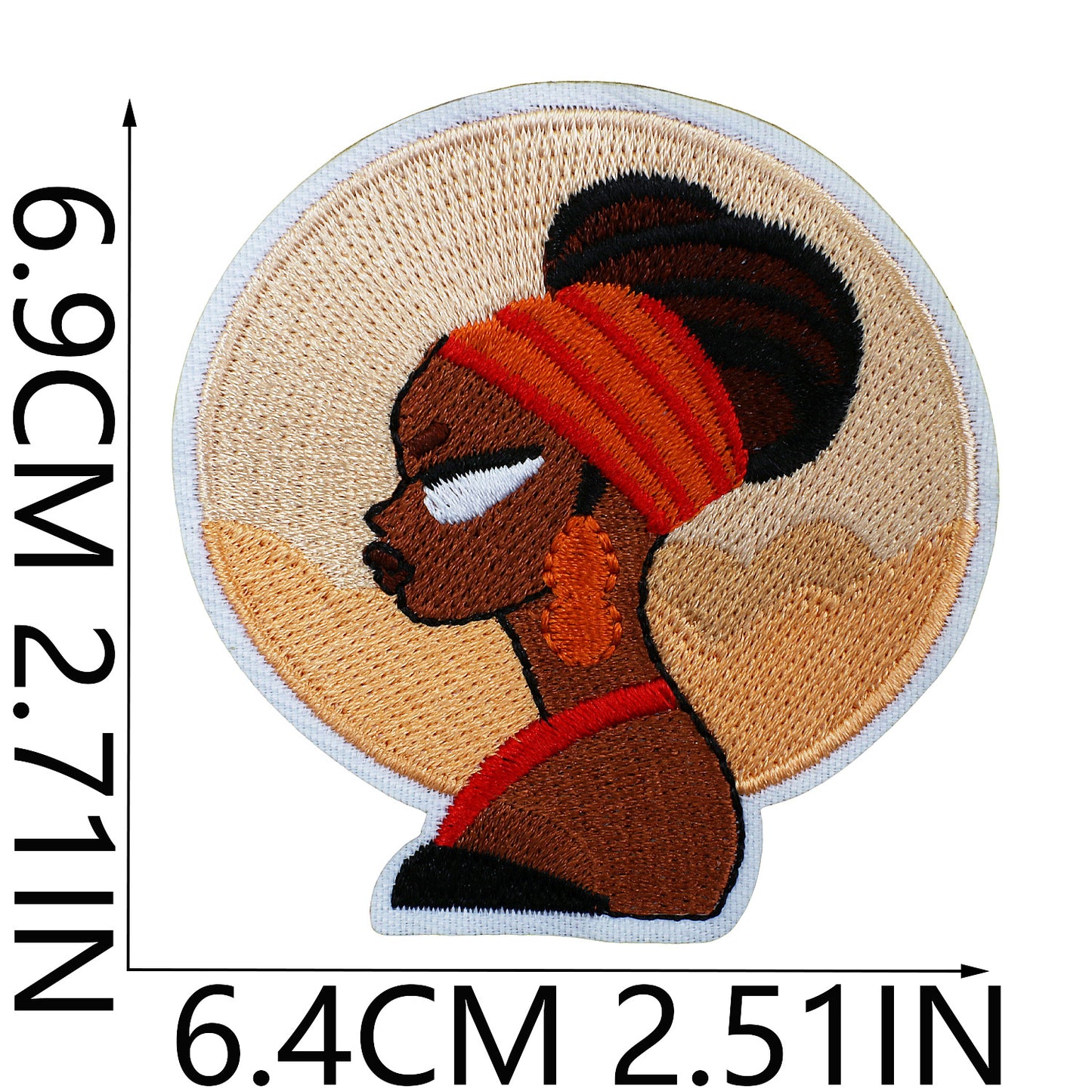 SUPERVALUECHOICE HCSEYB00013 Black Girl Magic Embroidered Fabric Patch