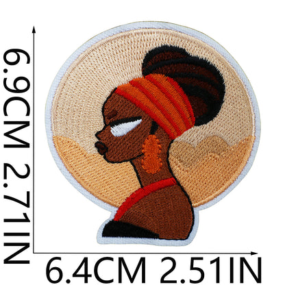 SUPERVALUECHOICE HCSEYB00013 Black Girl Magic Embroidered Fabric Patch