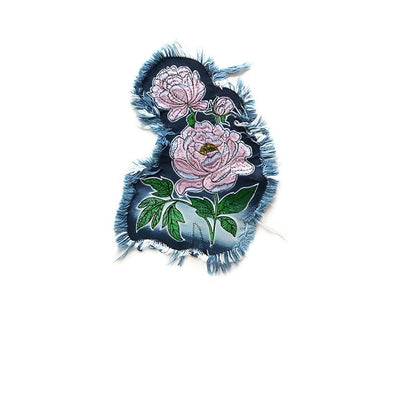 SUPERVALUECHOICE HCSEYE00010 Denim  embroidery clothing fabric patches