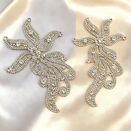 SUPERVALUECHOICE CHRISTMAS HCSEYD00054 Crystal Rhinestone Patch