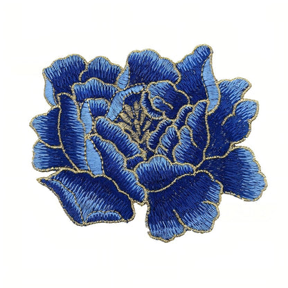 SUPERVALUECHOICE HCSEYB00063 Floral Embroidered Fabric Patches 3.93'' X 4.33''