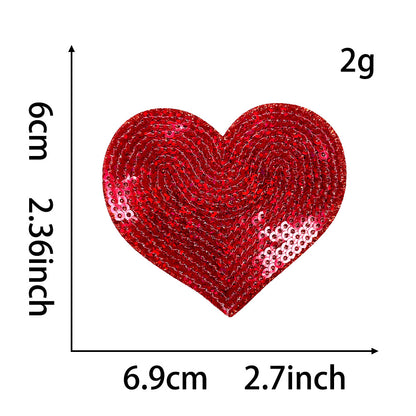 SUPERVALUECHOICE HCSEYB00020 Cherry Bow xoxo Embroidered Fabric Patch