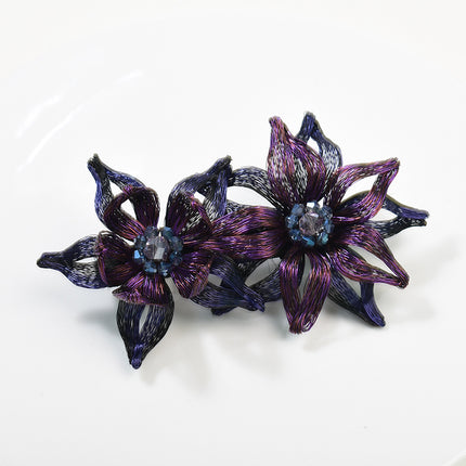 SUPERVALUECHOICE CHRISTMAS HCSELC00003 Handcrafted wire flower barrette