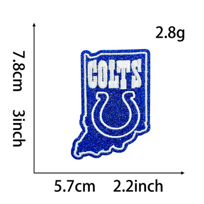 SUPERVALUECHOICE HCSEYB00027 NFL Team Emblem Embroidered Fabric Patches
