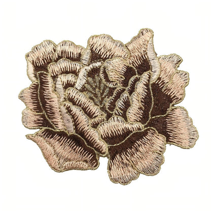 SUPERVALUECHOICE HCSEYB00063 Floral Embroidered Fabric Patches 3.93'' X 4.33''